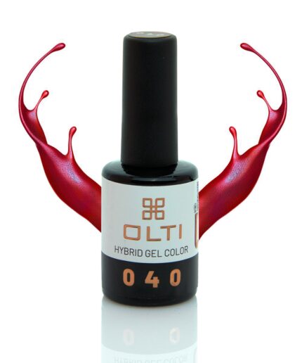 Lakier Hybrydowy - Kolor 040 Glitter Red