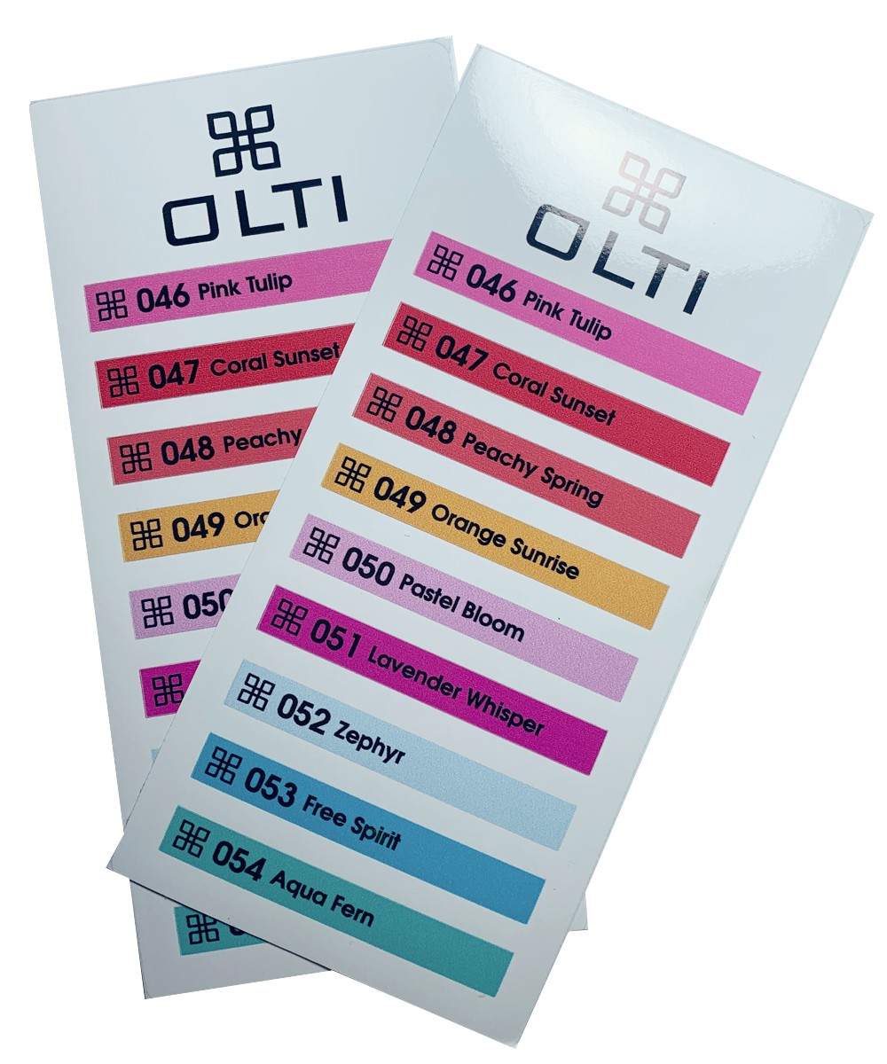 Naklejki na wzornik Olti 46-54 Stickers voor patronen van 46-54 kleuren - Afbeelding 1