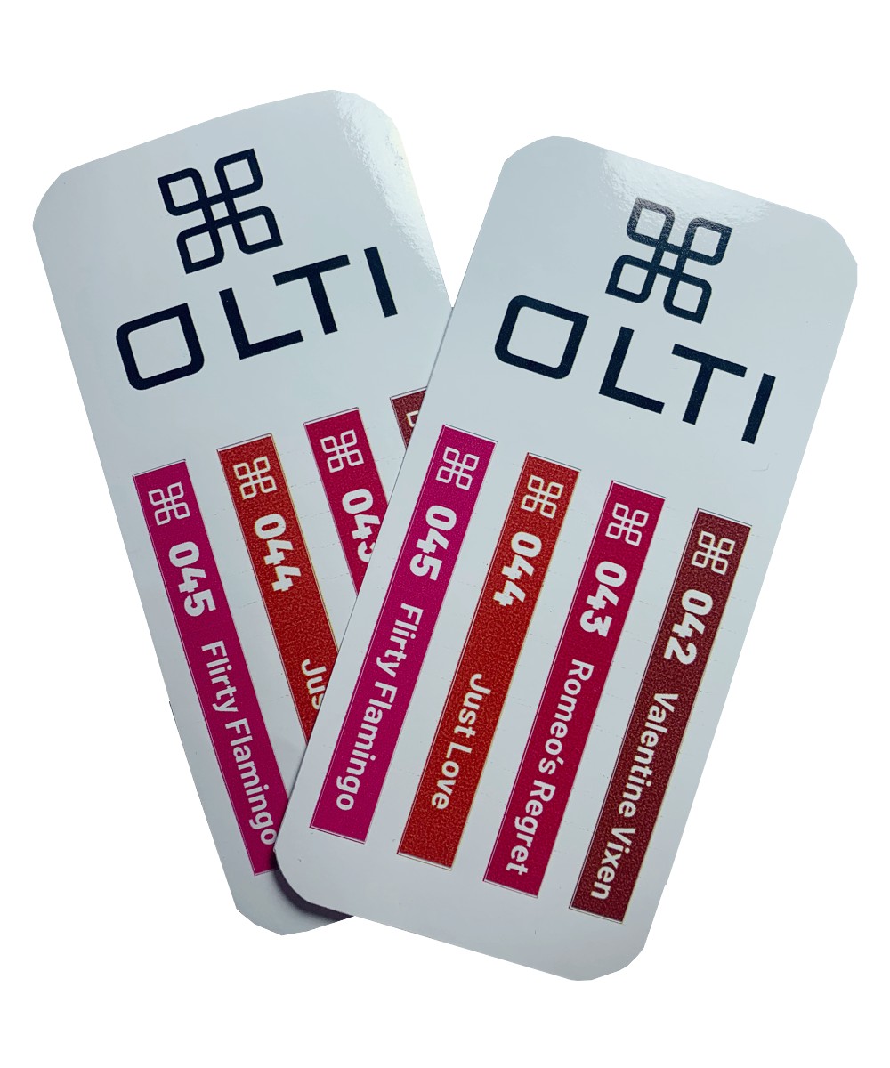 Naklejki na wzornik Olti Kolekcja Walentynkowa Stickers voor patronen van 42-45 kleuren - Afbeelding 1