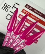 Hybride vernis - kleur 100 Magenta Pink - Afbeelding 2