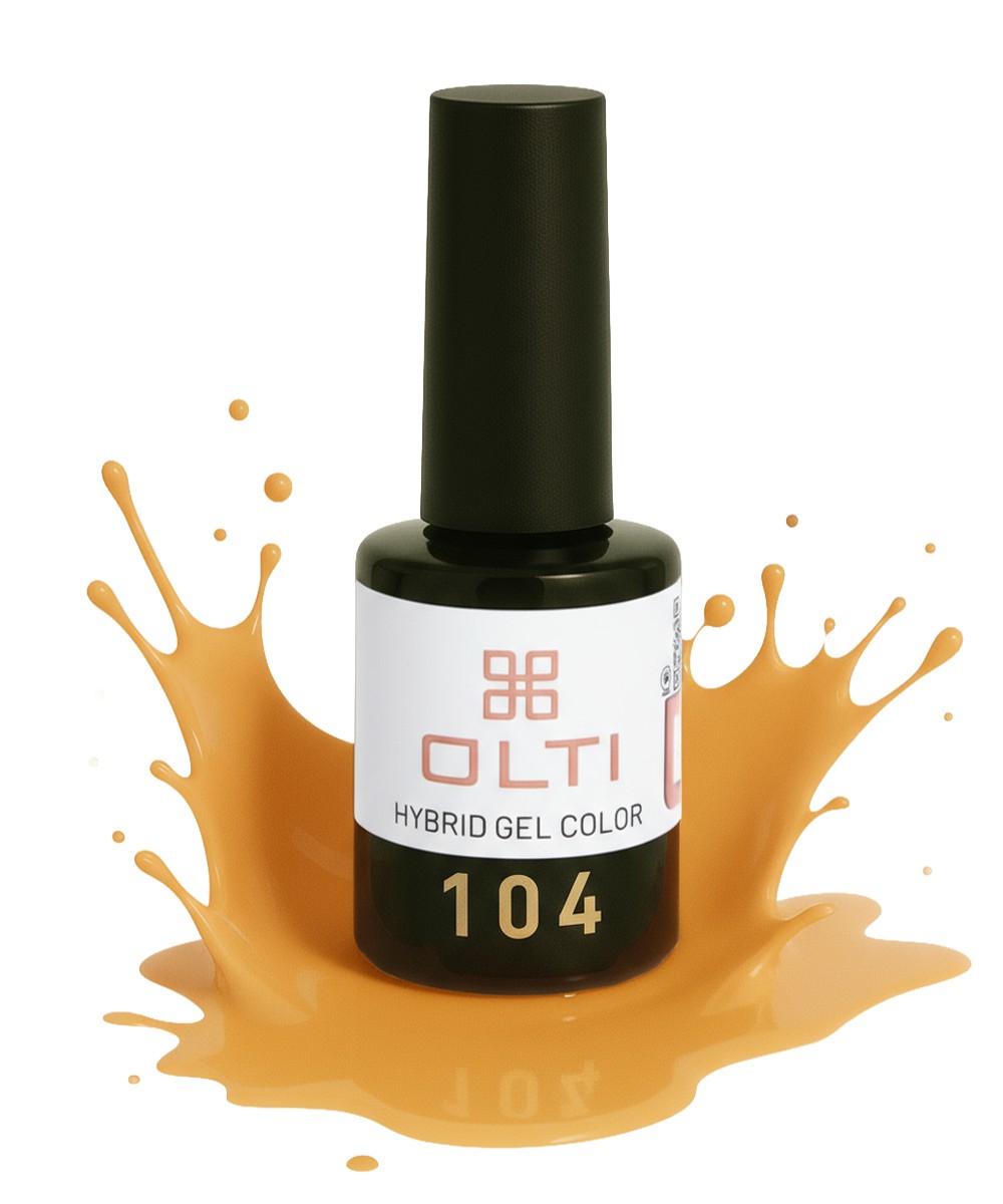 lakier-hybrydowy-olti-104 Hybride vernis - kleur 104 Sunny Glow - Afbeelding 1
